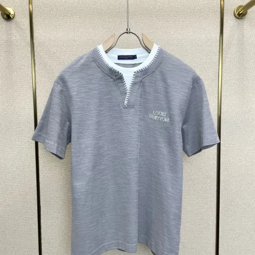 Wholesale Louis Vuitton LV T-Shirts Short Sleeved For Men #1477263 $76.00 USD, Wholesale Quality Replica Louis Vuitton LV T-Shirts