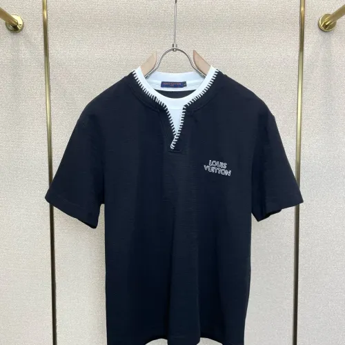 Wholesale Louis Vuitton LV T-Shirts Short Sleeved For Men #1477264 $76.00 USD, Wholesale Quality Replica Louis Vuitton LV T-Shirts