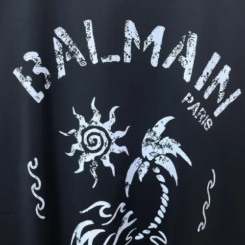 Replica Balmain T-Shirts Short Sleeved For Men #1477276 $80.00 USD for Wholesale