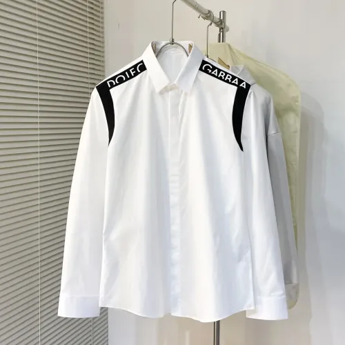 Wholesale Dolce &amp; Gabbana D&amp;G Shirts Long Sleeved For Men #1477287 $82.00 USD, Wholesale Quality Replica Dolce &amp; Gabbana D&amp;G Shirts
