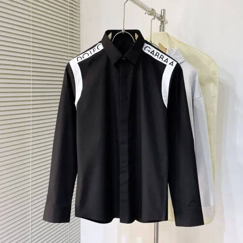 Wholesale Dolce &amp; Gabbana D&amp;G Shirts Long Sleeved For Men #1477288 $82.00 USD, Wholesale Quality Replica Dolce &amp; Gabbana D&amp;G Shirts