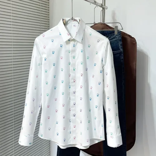 Wholesale Christian Dior Shirts Long Sleeved For Men #1477289 $82.00 USD, Wholesale Quality Replica Christian Dior Shirts