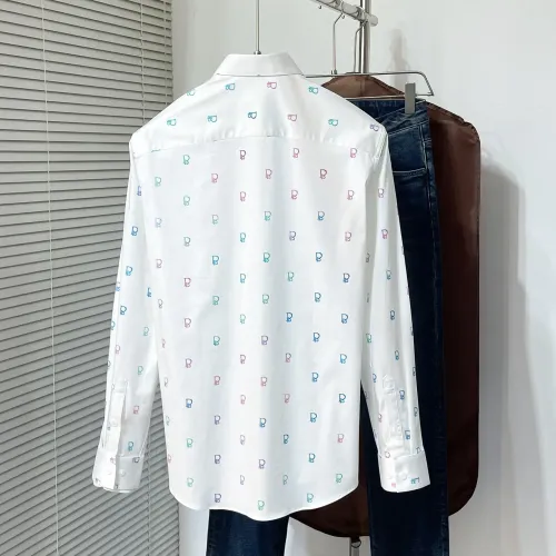 Replica Christian Dior Shirts Long Sleeved For Men #1477289 $82.00 USD for Wholesale