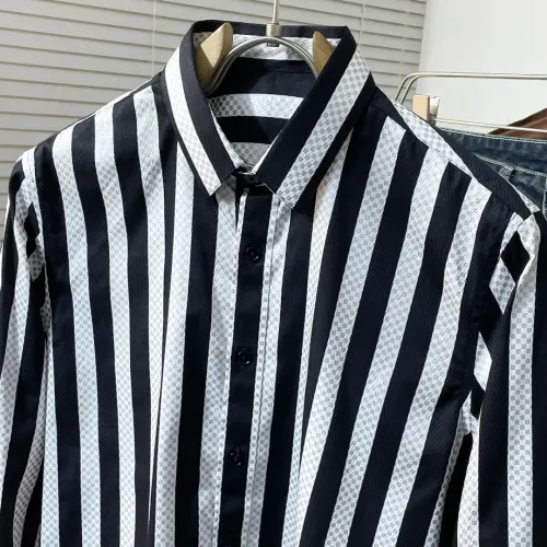 Replica Louis Vuitton LV Shirts Long Sleeved For Men #1477293 $88.00 USD for Wholesale