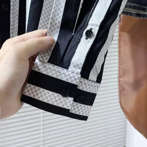 Replica Louis Vuitton LV Shirts Long Sleeved For Men #1477293 $88.00 USD for Wholesale