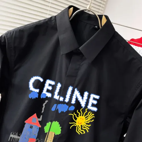Replica Celine Shirts Long Sleeved For Men #1477296 $92.00 USD for Wholesale