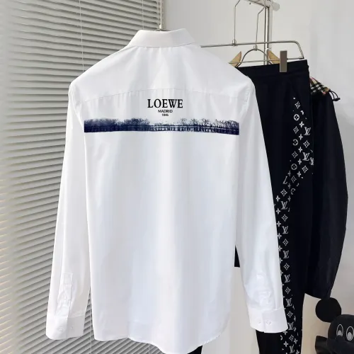 Wholesale LOEWE Shirts Long Sleeved For Men #1477297 $92.00 USD, Wholesale Quality Replica LOEWE Shirts