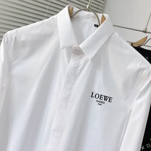 Replica LOEWE Shirts Long Sleeved For Men #1477297 $92.00 USD for Wholesale