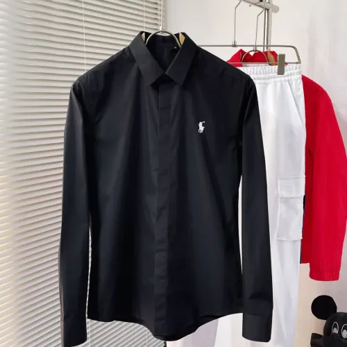 Wholesale Ralph Lauren Polo Shirts Long Sleeved For Men #1477301 $92.00 USD, Wholesale Quality Replica Ralph Lauren Polo Shirts
