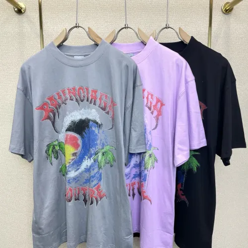 Replica Balenciaga T-Shirts Short Sleeved For Unisex #1477330 $68.00 USD for Wholesale
