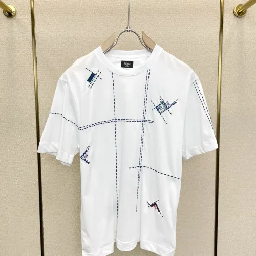 Wholesale Fendi T-Shirts Short Sleeved For Unisex #1477332 $68.00 USD, Wholesale Quality Replica Fendi T-Shirts