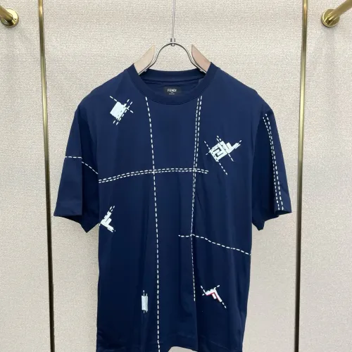 Wholesale Fendi T-Shirts Short Sleeved For Unisex #1477333 $68.00 USD, Wholesale Quality Replica Fendi T-Shirts
