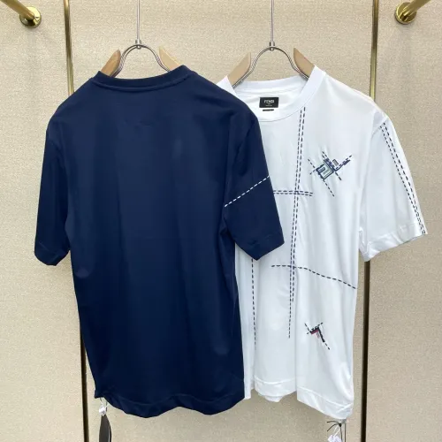Replica Fendi T-Shirts Short Sleeved For Unisex #1477333 $68.00 USD for Wholesale