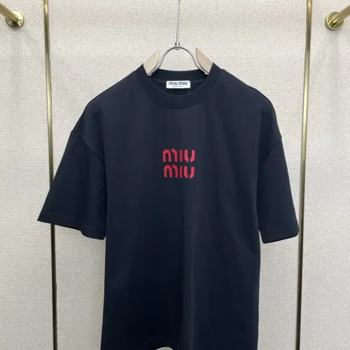Wholesale MIU MIU T-Shirts Short Sleeved For Men #1477363 $72.00 USD, Wholesale Quality Replica MIU MIU T-Shirts