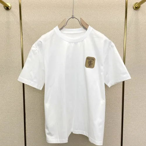 Wholesale Moncler T-Shirts Short Sleeved For Men #1477364 $72.00 USD, Wholesale Quality Replica Moncler T-Shirts