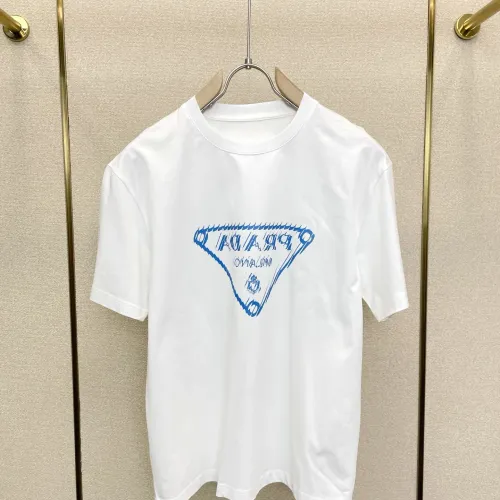 Wholesale Prada T-Shirts Short Sleeved For Men #1477368 $72.00 USD, Wholesale Quality Replica Prada T-Shirts