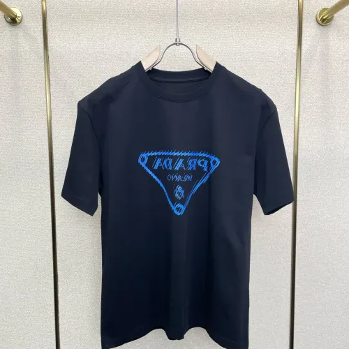 Wholesale Prada T-Shirts Short Sleeved For Men #1477369 $72.00 USD, Wholesale Quality Replica Prada T-Shirts