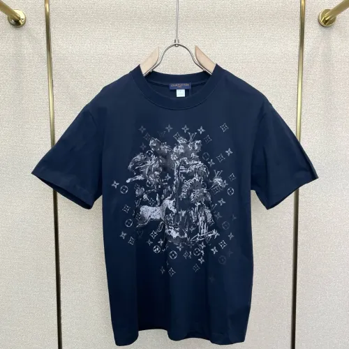 Wholesale Louis Vuitton LV T-Shirts Short Sleeved For Men #1477372 $76.00 USD, Wholesale Quality Replica Louis Vuitton LV T-Shirts