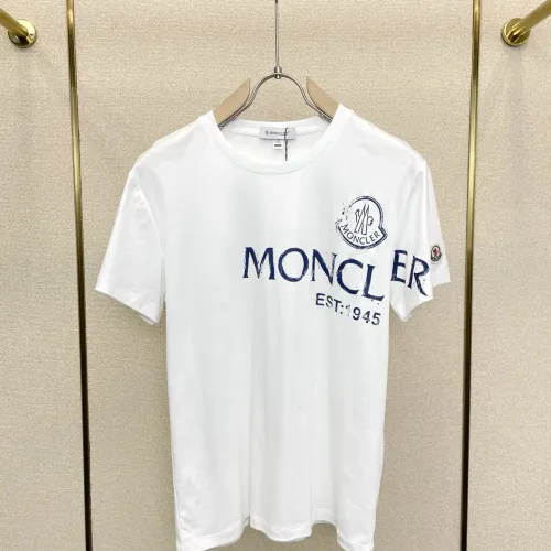 Wholesale Moncler T-Shirts Short Sleeved For Men #1477375 $76.00 USD, Wholesale Quality Replica Moncler T-Shirts