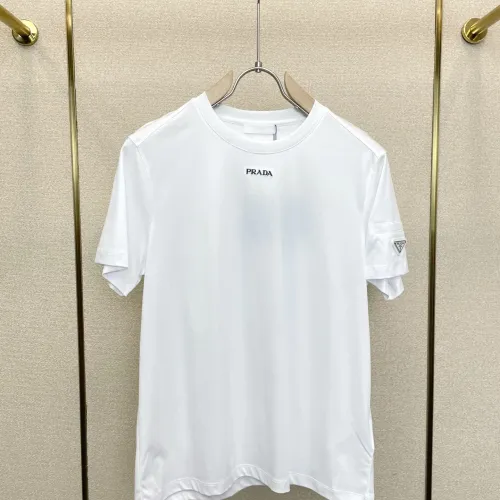 Wholesale Prada T-Shirts Short Sleeved For Men #1477377 $76.00 USD, Wholesale Quality Replica Prada T-Shirts