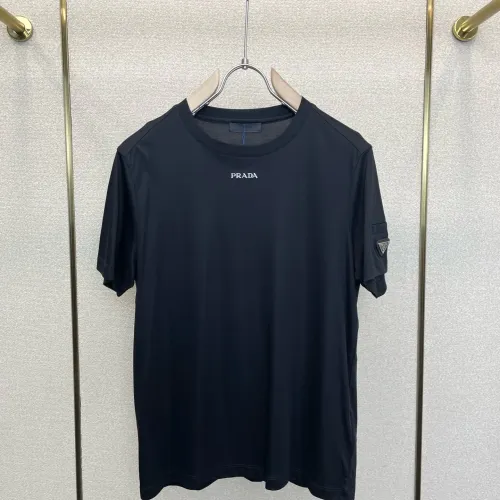Wholesale Prada T-Shirts Short Sleeved For Men #1477378 $76.00 USD, Wholesale Quality Replica Prada T-Shirts
