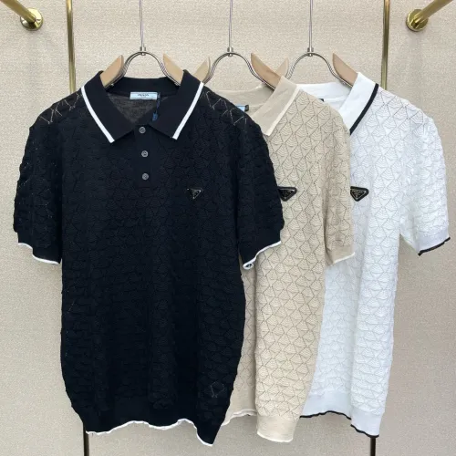 Replica Prada T-Shirts Short Sleeved For Men #1477387 $80.00 USD for Wholesale
