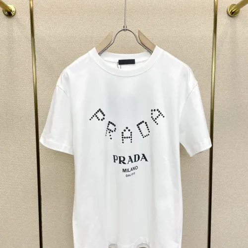 Wholesale Prada T-Shirts Short Sleeved For Unisex #1477405 $56.00 USD, Wholesale Quality Replica Prada T-Shirts