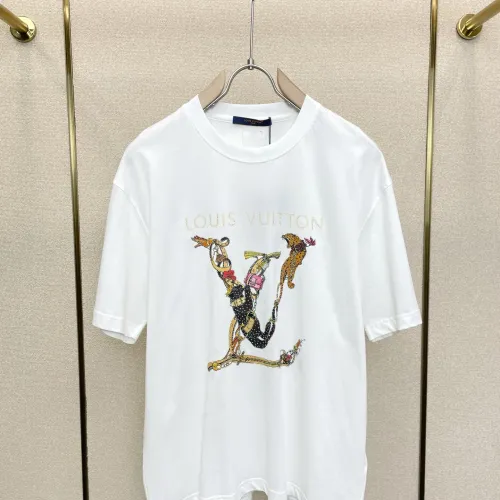 Wholesale Louis Vuitton LV T-Shirts Short Sleeved For Unisex #1477425 $72.00 USD, Wholesale Quality Replica Louis Vuitton LV T-Shirts