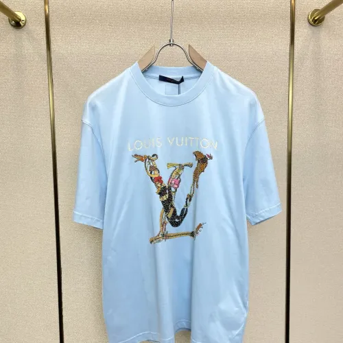 Wholesale Louis Vuitton LV T-Shirts Short Sleeved For Unisex #1477426 $72.00 USD, Wholesale Quality Replica Louis Vuitton LV T-Shirts