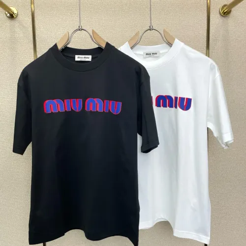 Replica MIU MIU T-Shirts Short Sleeved For Men #1477428 $72.00 USD for Wholesale