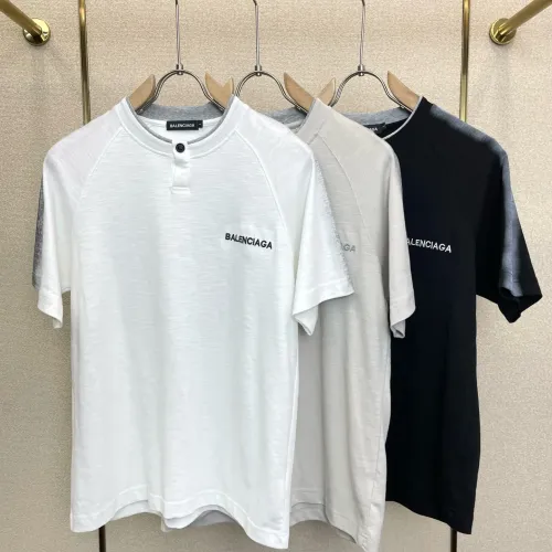 Replica Balenciaga T-Shirts Short Sleeved For Men #1477435 $76.00 USD for Wholesale