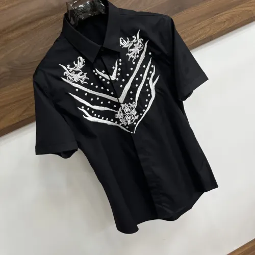 Replica Armani Shirts Short Sleeved For Men #1477439 $88.00 USD for Wholesale