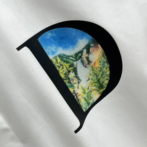 Replica Christian Dior Shirts Short Sleeved For Men #1477440 $88.00 USD for Wholesale