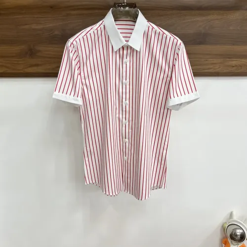 Wholesale Armani Shirts Short Sleeved For Men #1477448 $92.00 USD, Wholesale Quality Replica Armani Shirts