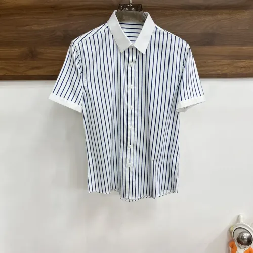 Wholesale Armani Shirts Short Sleeved For Men #1477449 $92.00 USD, Wholesale Quality Replica Armani Shirts