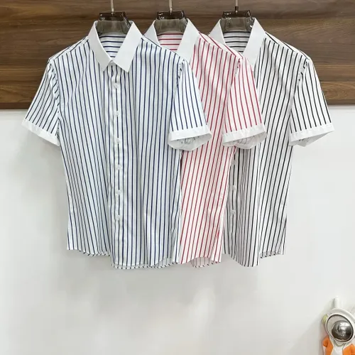 Replica Armani Shirts Short Sleeved For Men #1477450 $92.00 USD for Wholesale