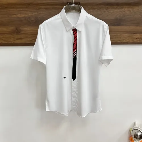Wholesale Christian Dior Shirts Short Sleeved For Men #1477452 $92.00 USD, Wholesale Quality Replica Christian Dior Shirts