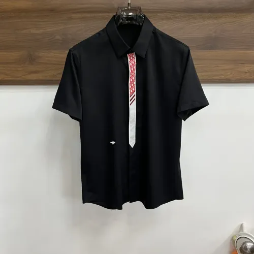 Wholesale Christian Dior Shirts Short Sleeved For Men #1477453 $92.00 USD, Wholesale Quality Replica Christian Dior Shirts