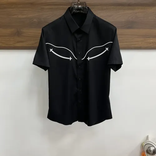Wholesale Louis Vuitton LV Shirts Short Sleeved For Men #1477455 $92.00 USD, Wholesale Quality Replica Louis Vuitton LV Shirts