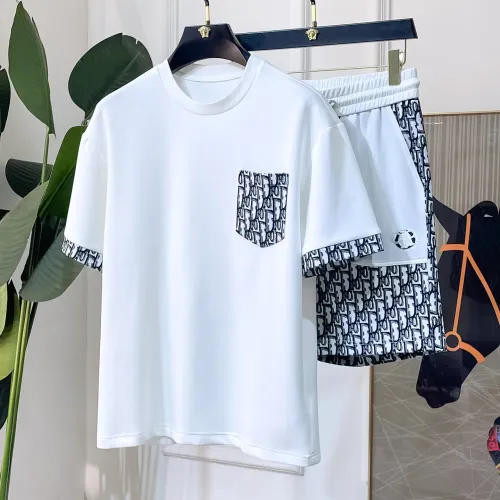 Wholesale Christian Dior Tracksuits Short Sleeved For Men #1477456 $92.00 USD, Wholesale Quality Replica Christian Dior Tracksuits