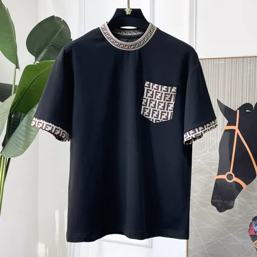 Replica Fendi Tracksuits Short Sleeved For Men #1477458 $92.00 USD for Wholesale
