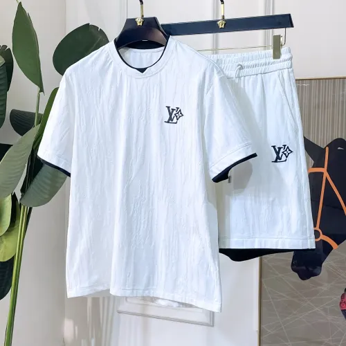 Wholesale Louis Vuitton LV Tracksuits Short Sleeved For Men #1477461 $96.00 USD, Wholesale Quality Replica Louis Vuitton LV Tracksuits