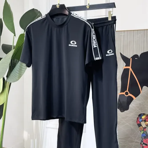 Wholesale Balenciaga Fashion Tracksuits Short Sleeved For Men #1477463 $105.00 USD, Wholesale Quality Replica Balenciaga Fashion Tracksuits