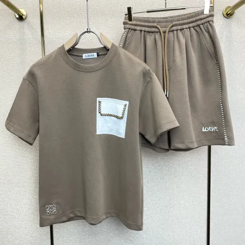 Wholesale LOEWE Tracksuits Short Sleeved For Men #1477464 $105.00 USD, Wholesale Quality Replica LOEWE Tracksuits