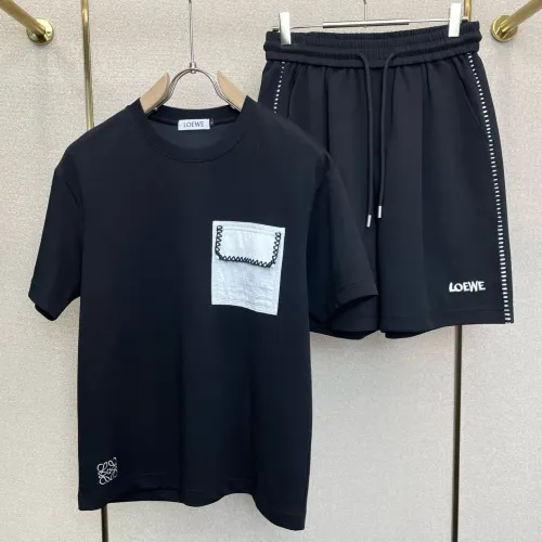 Wholesale LOEWE Tracksuits Short Sleeved For Men #1477465 $105.00 USD, Wholesale Quality Replica LOEWE Tracksuits