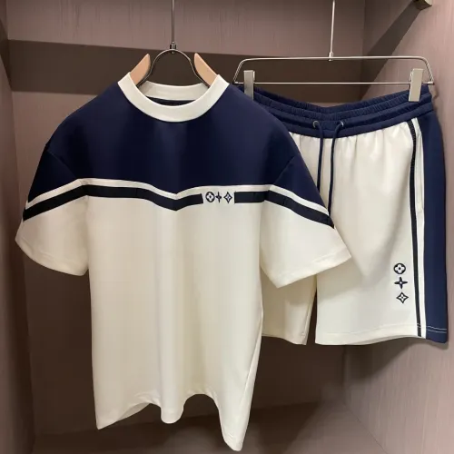 Wholesale Louis Vuitton LV Tracksuits Short Sleeved For Men #1477475 $122.00 USD, Wholesale Quality Replica Louis Vuitton LV Tracksuits