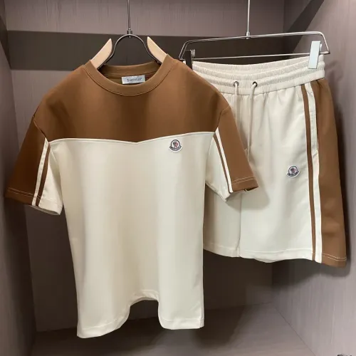 Wholesale Moncler Tracksuits Short Sleeved For Men #1477481 $122.00 USD, Wholesale Quality Replica Moncler Tracksuits