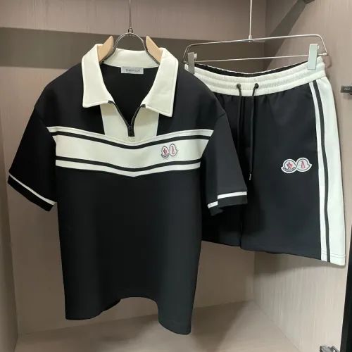 Wholesale Moncler Tracksuits Short Sleeved For Men #1477482 $122.00 USD, Wholesale Quality Replica Moncler Tracksuits