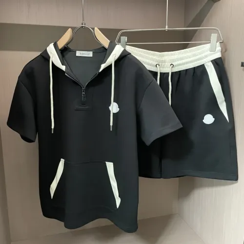 Wholesale Moncler Tracksuits Short Sleeved For Men #1477484 $122.00 USD, Wholesale Quality Replica Moncler Tracksuits
