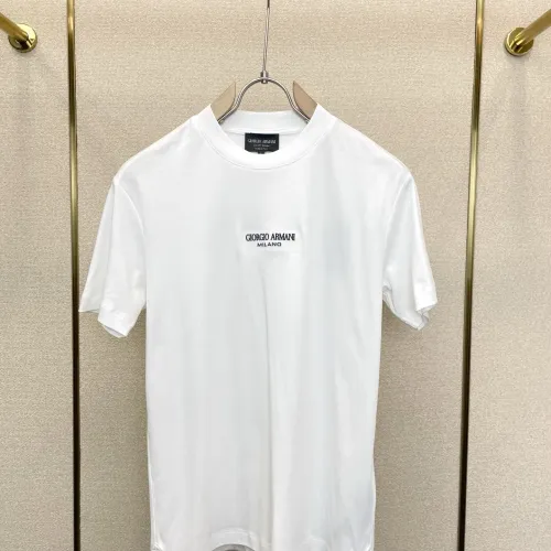 Wholesale Armani T-Shirts Short Sleeved For Men #1477491 $68.00 USD, Wholesale Quality Replica Armani T-Shirts